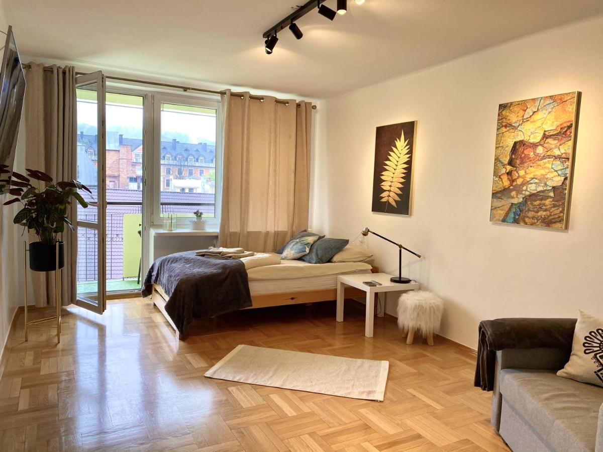 Uroczy Apartament 50 Metrow Od Krupowek, 2 Osobne Sypialnie Zakopane Eksteriør bilde